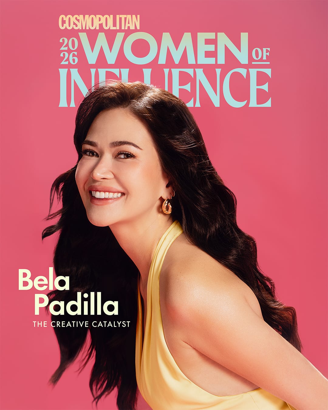 bela padilla for cosmopolitan philippines women of influence 2026